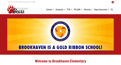 Desktop Screenshot of brookhavenelementary.com